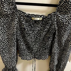 Nwt animal print top